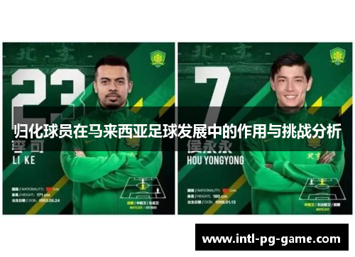 归化球员在马来西亚足球发展中的作用与挑战分析
